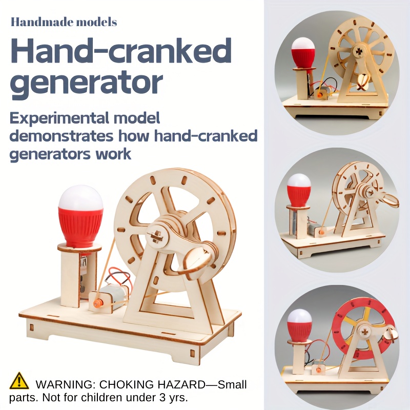 STEAM Experiment Kit Wooden DI - Science Project Kit recension och pris
