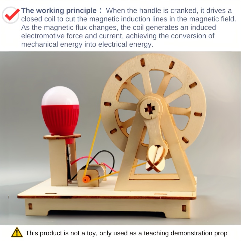 STEAM Experiment Kit Wooden DI - Science Project Kit recension och pris