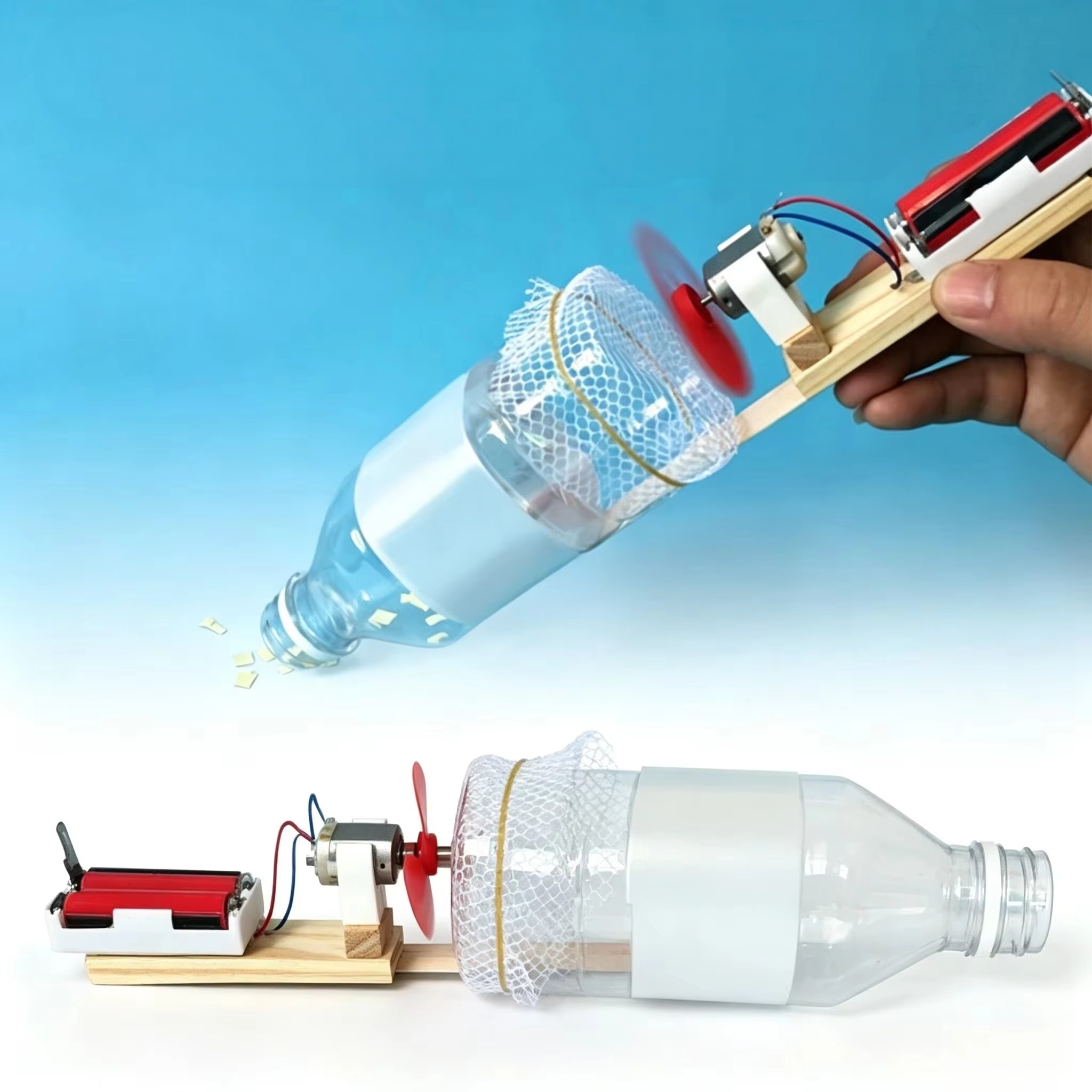 DIY Mini Vacuum Cleaner STEM A - Science Project Kit recension och pris
