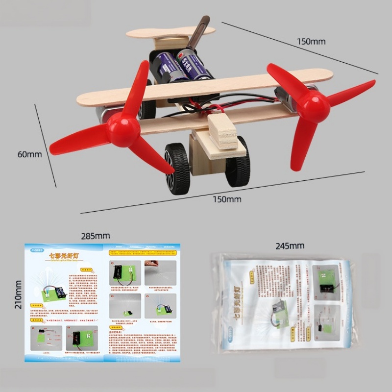 1-3Pcs Double Propeller Glider - Science Project Kit recension och pris