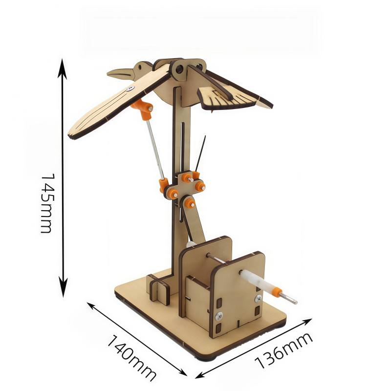DIYHand Cranked Wild Goose Toy - Science Project Kit recension och pris
