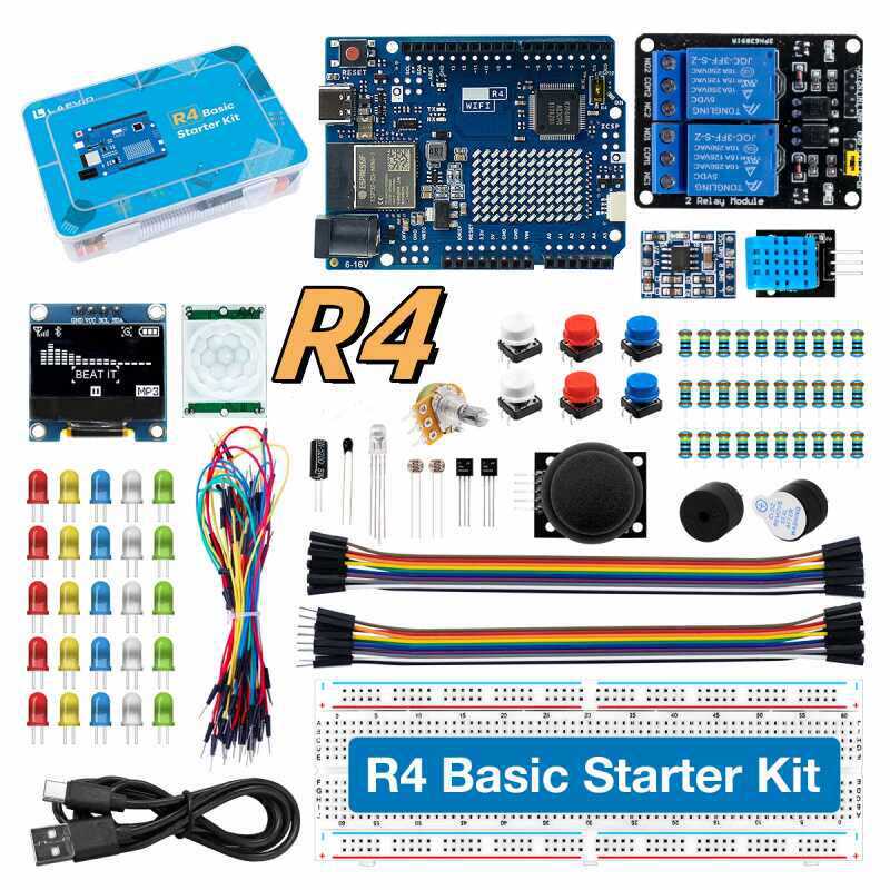 UNO R4 WiFi Compatible Develop - Science Project Kit recension och pris