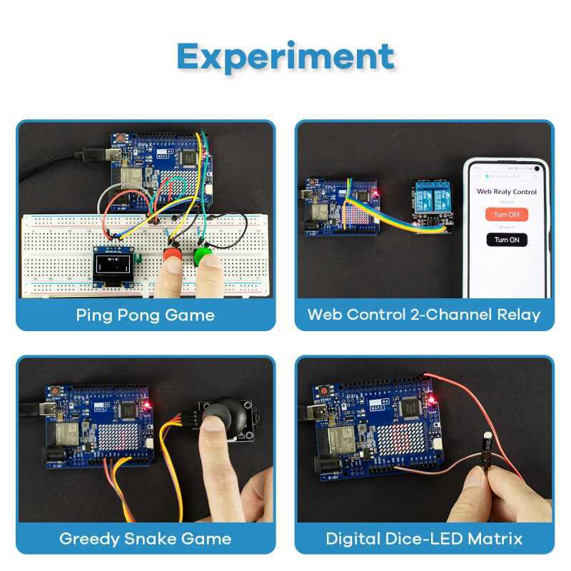 UNO R4 WiFi Compatible Develop - Science Project Kit recension och pris