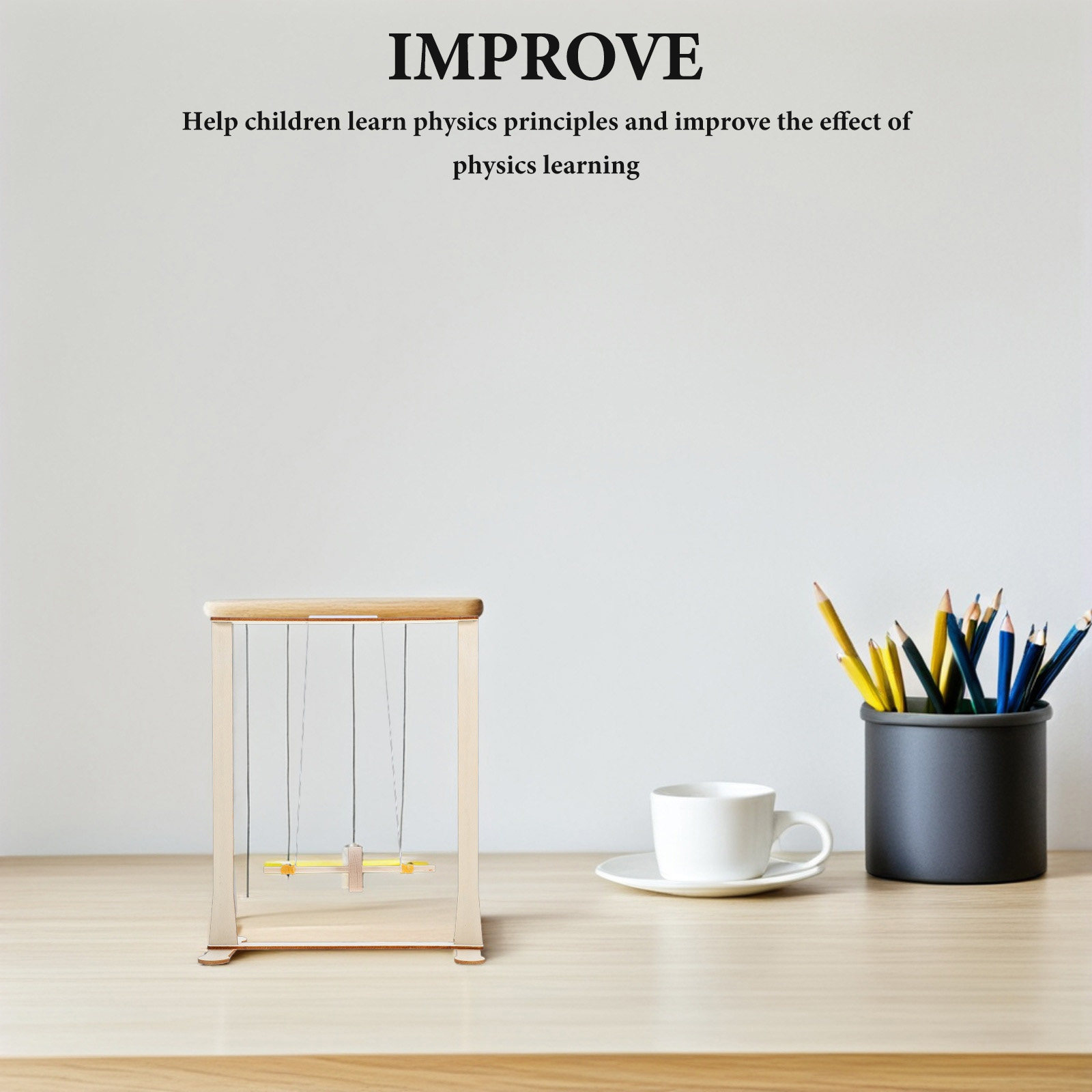Wooden Maxwell Gravity Stem Ex - Science Project Kit recension och pris